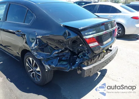 2013 Honda Civic Ex z USA, uszkodzony, nr VIN 19XFB2F89DE218982